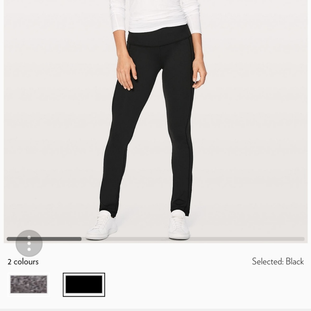Skinny Groove Lululemon Leggings. Size 10 TALL